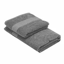 Рушник махровий Ardesto SuperSoft 50х90 см 100% бавовна сірий (ART2250SLP)  - мініатюра 4