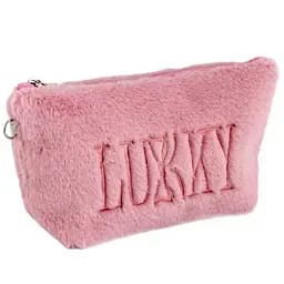 Детская косметичка Lukky T21390 плюшевая с логотипом