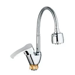 Змішувач для кухні Mixxus YUB4-279 з рефлекторним виливом MI6478 Хром