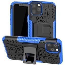 Чохол-накладка Toto Dazzle Kickstand 2 in 1 Case Apple iPhone 11 Pro Blue - мініатюра 2