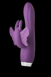 Вібратор кролик Dream Toys Flirts Butterfly Vibrator Purple