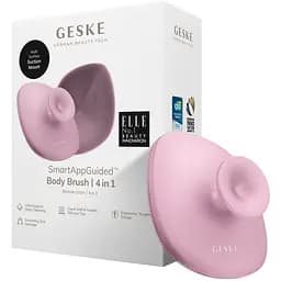 Щітка для тіла GESKE Body Brush 4 в 1 рожева
