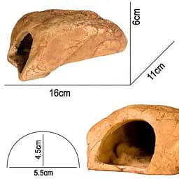 Декорація печера Terrario Rock Shelter S 16x11x6см (17115)