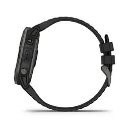 Смарт-годинник Garmin Fenix ​​6X Pro Solar Titanium Carbon Grey DLC with Black Band (010-02157-21) - мініатюра 3