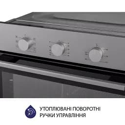 Духова шафа електрична Minola EO 675 Dove Gray - мініатюра 5