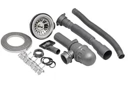 Кухонна мийка Brinex 510-D 0.8 мм, врізна BRIN510SAT08 - мініатюра 6