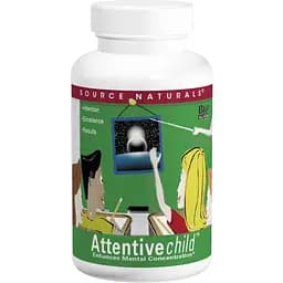 Комплекс для підтримки уваги у дітей Source Naturals Attentive Child 60 таблеток