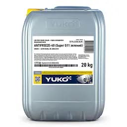 Антифриз YUKO Super G11 -42 ° C зелений 20л