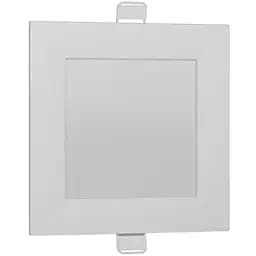 Квадратний світлодіодний світильник Vestum врізний 6W 4000K 220V 1-VS-5202