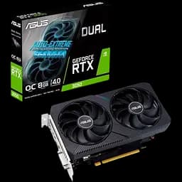 Відеокарта GeForce RTX 3050 8GB Asus Dual V2 OC (DUAL-RTX3050-O8G-V2) - мініатюра 2