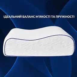 Подушка ортопедична Ideia NeckWave з ефектом пам'яті 60х40х11 см (8-35861) - мініатюра 3