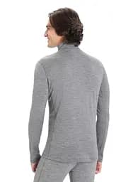 Термокофта Icebreaker 200 Oasis LS Half Zip Men Gritstone S (1052-104 367 013 S) - мініатюра 3