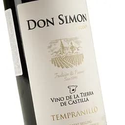 Вино Don Simon Seleccion Tempranillo червоне сухе 0.75 л - мініатюра 5