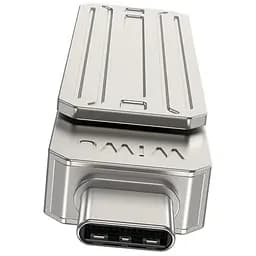 Флеш-накопичувач WIWU Wi-FD001 3in1 (USB-A/C/L) USB 3.0 — 32GB Silver - мініатюра 3