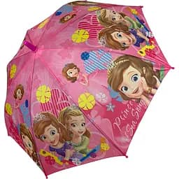 Дитяча парасолька-палиця напівавтомат Paolo Rossi 88 см рожева