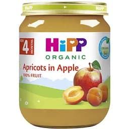 Органическое пюре фруктовое HiPP Абрикос-Яблоко 125 г