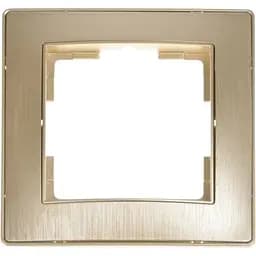 Рамка Brille одинарная шампань RB-1F/B iv