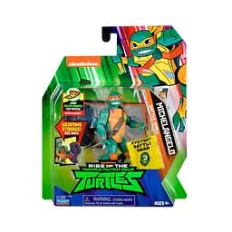Ігрова фігурка TMNT Еволюція Черепашок-Ніндзя Мікеланджело з бойовим панциром, 12 см (80828) - мініатюра 4