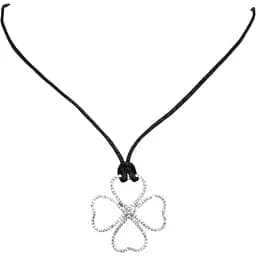 Кольє з текстилю Імперія золота з срібними вставками і фіанітами. ПК669(1)С