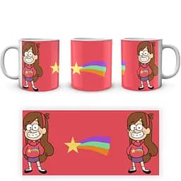 Кухоль GeekLand Gravity Falls Мейбл Зірочка GF.02.402 330 мл білий - мініатюра 3