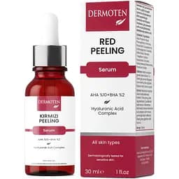 Сироватка-пілінг Dermoten для обличчя Red Peeling з кислотами 30 мл