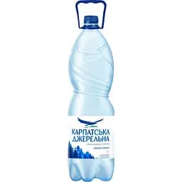 Вода минеральная Карпатська Джерельна сильногазированная 2 л