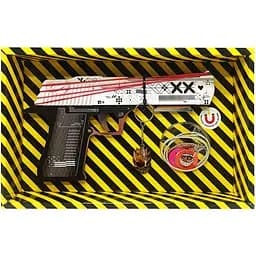 Зібрана модель Гумкостріл Сувенір-декор Desert Eagle Stream DE-ST