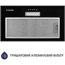 Витяжка Minola HBI 5614 BL 1000 LED - мініатюра 4