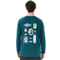 Реглан Picture Organic Maribo LS Surf XL Темно-бірюзовий - мініатюра 2