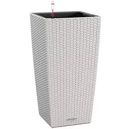 Вазон Lechuza Cubıco Cottage 30 світло-сірий (15157)