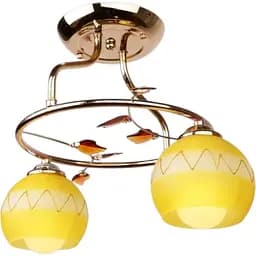 Люстра стельова Brille для кухні E27 60W G+YL (LK-336C/2)