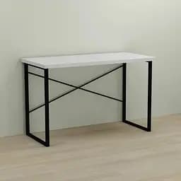 Компьютерный стол Ferrum-decor Дейв 75x140x70 черный ДСП Белый 32мм (FRD-102018)