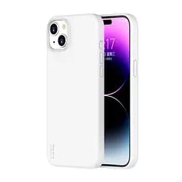 Рідкий силіконовий чохол Vokamo для iPhone 15 із магнітом MagSafe White Soft Touch - мініатюра 2