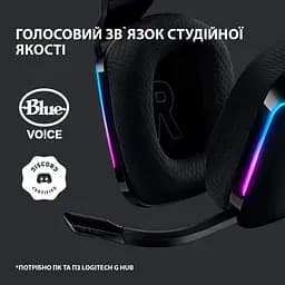 Ігрова гарнітура Logitech G733 Lightspeed Wireless RGB Black (981-000864) - мініатюра 9