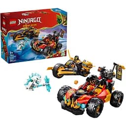 Конструктор LEGO Ninjago Комбіновані транспортні засоби Кая та Коула (71864)