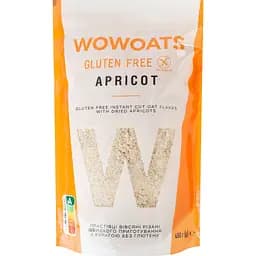 Хлопья овсяные Wowoats Apricot резаные с курагой 450 г