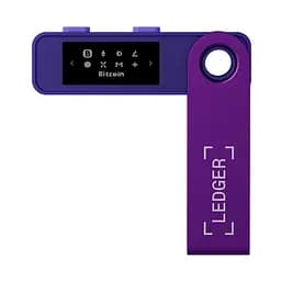 Криптогаманець Ledger Nano S Plus Amethyst Purple, апаратний криптовалютний мультивалютний гаманець, холодне зберігання, USB-підключення, формат флешки, підтримка Android/macOS/Windows - мініатюра 2