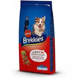 Сухий корм Brekkies Excel Dog Beef 10 кг для дорослих собак усіх порід з яловичиною