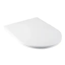 Сиденье для унитаза Mixxus Seat Cover Ellipse-2003 с микролифтом 475x368x70 мм MI6722, Белый