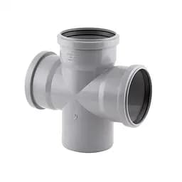 Хрестовина каналізаційна TA Sewage 110, 90° CZ110005