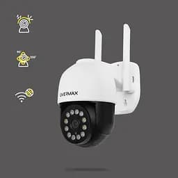 Вулична поворотна IP-камера Overmax Camspot 4.95 Wi-Fi 2.5K White - мініатюра 3