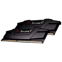 Модуль пам'яті для комп'ютера DDR4 32GB (2x16GB) 3600 MHz Ripjaws V G.Skill (F4-3600C18D-32GVK) - мініатюра 2