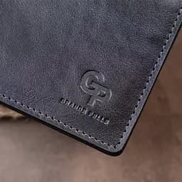 Чоловічий шкіряний гаманець Grande Pelle 11.5х9х0.7 см acs0015933 - мініатюра 9