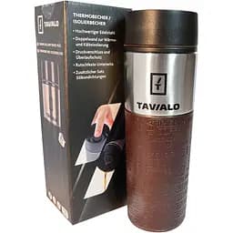Термокружка Tavialo 420 мл коричневая (190420112)