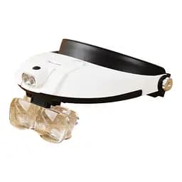 Бинокулярная лупа с Led-подсветкой Magnifier 81001-G