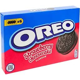 Печиво Oreo зі смаком полуниці та чизкейка 228 г
