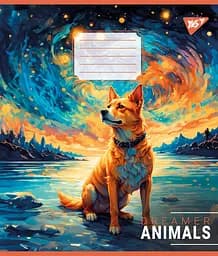 Набір зошитів Yes Dreamer animals А5 в лінійку 48 аркушів 10 шт. (767124) - мініатюра 6