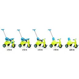Триколісний велосипед Molto Trike II зелений - мініатюра 4