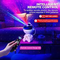 Проєктор «Астронавт: Галактика» TOCVEOE з обертанням на 360°, проєктор зоряного неба - мініатюра 8