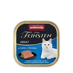 Вологий корм Animonda Vom Feinsten для кішок, з лососем та креветками, 100 г